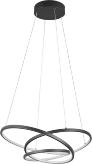Trio Leuchten LED Pendelleuchte Darvin 34W warmweiß-neutralweiß