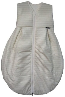Alvi 424101056 Mäxchen Schlafsack Thermo Streifen beige 70cm