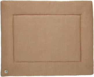 Jollein Pure Strick Laufstallteppich 75x95 cm Biscuit Braun