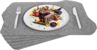 Rubberneck Tischsets (6er Set, Filz, 45x32 cm)