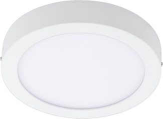 Eglo 96669 Smart Light LED Aufbaulauchte FUEVA-C Ø22,5cm rund, dimmbar in weiß, 2700-6500K Connect RGB+TW