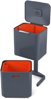 Joseph Joseph Mülleimer Totem 60 L Graphit Papierkörbe & Mülleimer