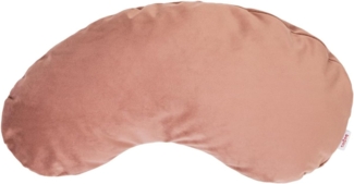 Kissenhülle Niere ca. 25x45 cm altrosa beties "Samt&Sonders"