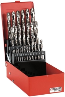 Facom Sortiment Gefraeste Bohrer Set, 25-tlg