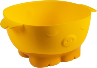 KUHN RIKON Kinderkitchen Schüssel Schwein, für Kinder, Gelb