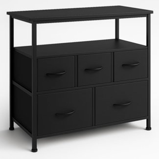 DUMOS Bürostuhl Ohne Armlehne Schneidersitz Stuhl, mit Verbreitertem Criss Cross Chair, drehbar