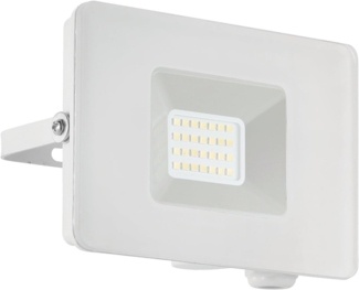 Eglo 33153 LED Outdoor Wandleuchte FAEDO 3 weiß klar L:13cm H:9,5cm T:3cm IP65