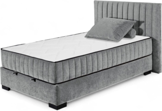 ED EXCITING DESIGN Boxbett Nagol, mit Bettkasten, mit Wendematratze, erhältlich in verschiedenen Breiten