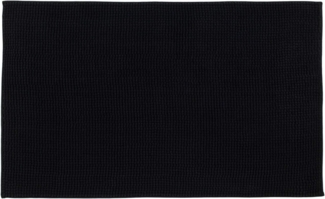 Gözze Badematte Chenille, Höhe 15 mm, rutschhemmend beschichtet, fußbodenheizungsgeeignet, Polyester, rechteckig, Badteppich, Uni Farben, besonders weich durch Microfaser, waschbar