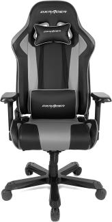 DXRacer Gaming Stuhl K-Serie King K99 schwarz-grau, 71 x 71 x 142 cm