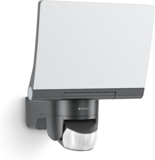 Steinel LED-Außenstrahler XLED home 2 XL S anthrazit, 19,3 W Flutlicht, 180° Bewegungsmelder, 10 m Reichweite, 3000 K