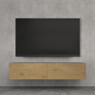 doporro Lowboard TV Schrank Wohnzimmer Fernsehtisch TV-Tisch Modern TV-Lowboard F02