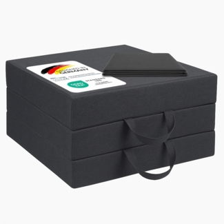 Klappmatratze 75x195x15 cm mit Tasche Anthrazit