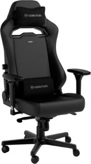 noblechairs Gaming Stuhl Hero ST Black Edition Komfortabler und Langlebiger Gaming Chair, Gaming Sessel, Perfekt Optimierte Ergonomie, PC Stuhl, Gaming Stuhl 150 kg Belastbarkeit