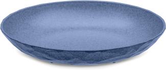 Koziol Tiefer Teller Club Plate M, Speiseteller, Suppenteller, Thermoplastischer Kunststoff, Organic Blue, 4006671