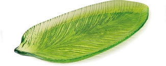 Excelsa Tropical Serviertablett aus Glas