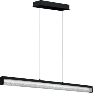 Eglo 900895 Hängeleuchte CARDITO 1 Alu, Stahl schwarz LED 6X6W 2700-5000K L:100cm B:8cm H:110cm mit Touchdimmer