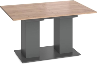 Vicco Esstisch Anthrazit 140 x 90 cm, Dix