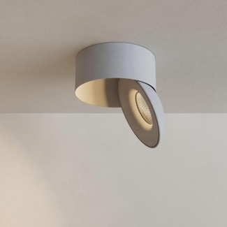 s.luce LED Deckenstrahler Santa Neo schwenkbar & dimmbar Weiß, Warmweiß