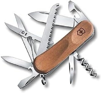 Victorinox, Schweizer Taschenmesser, Evolution 17, Multitool, Swiss Army Knife mit 13 Funktionen, Klinge, gross, Dosenöffner, Schraubendreher 3 mm