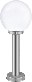 Eglo 30206 Sockelleuchte NISIA edelstahl, E27 max. 1X40W H:50cm Ø 20cm