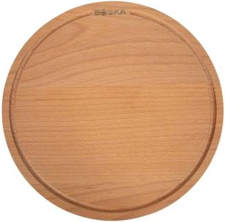 Boska Pizzabrett Amigo M, Pizza-Servierbrett, Buchenholz, Braun, 29 cm, 320536