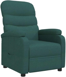 vidaXL Relaxsessel Dunkelgrün Stoff 342706