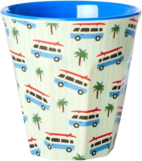 Rice Melamin Becher Cars Melaminbecher Blau Auto Print Camper