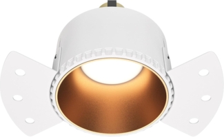 Maytoni Downlight Share, Mattes Gold, 1 flg, 20 W, 5,5 cm (Höhe)