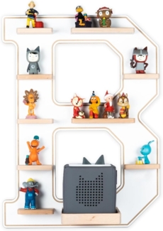 Boarti Tonie Regal Buchstabe „B“, weiß