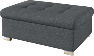 Polsterhocker Niko Groß, Farbe: Boss 12