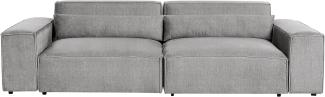 2-Sitzer Sofa grau HELLNAR