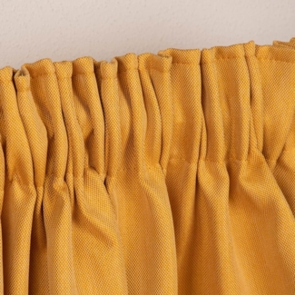 Homing Schlaufenschal Galdin 140x245 Vorhang Schlafzimmer verdunkelnd safran