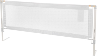 VEVOR Bettgitter, Bettschutzgitter mit verstärktem Eisenrohr und Oxford-Stoff, höhenverstellbares Kinderbettgitter, Kinderbettschutzgitter, Rausfallschutz für Kinderbett, Etagenbett, 150x68-89 cm