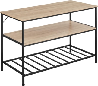 tectake Küchenregal Akeley, Einzelstück, Industrial Style