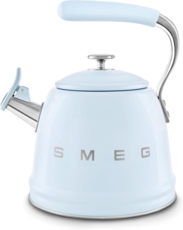SMEG Wasserkessel Wasserkocher 2,3L Induktion Edelstahl Pastellblau WKF01PB