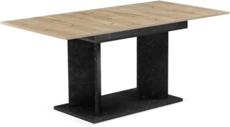 B&D home Esstisch VIVIAN, ausziehbar, 120-160cm, 4-6 Personen