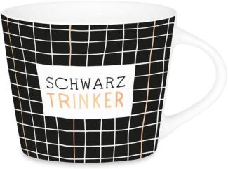 Espresso-Tasse Schreibkram Manufaktur - Schwarz Trinker