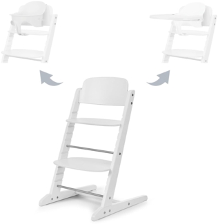 Cybex Iris 3-in-1 Hochstuhl mit Baby Set und Tablett All White