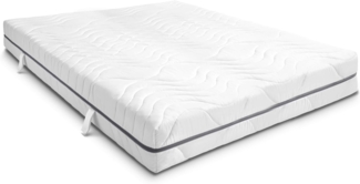7 Zonen Viskoelastik-Matratze Sleezzz Smart 120 x 200 cm, Höhe 18 cm, Härtegrad H3 mit Air Memoryschaum