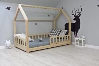 Best For Kids Hausbett mit Rausfallschutz 90x200