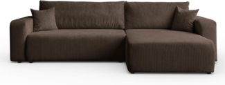 Lookway Ecksofa PRESTIGE XL L-Form Couch, mit Bettfunktion und Bettkasten