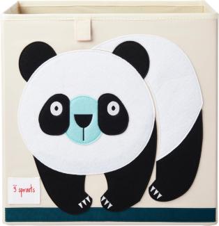 3 Sprouts Aufbewahrungsbox Panda, beige