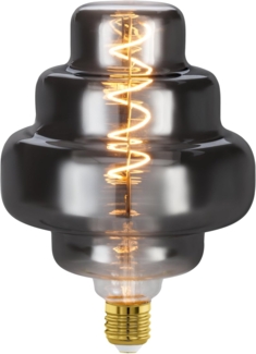 Eglo 110247 LED Leuchtmittel E27 schwarz-transparent 1X4W 2000K L:20. 5cm Ø15cm dimmbar