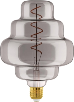 Eglo 110247 LED Leuchtmittel E27 schwarz-transparent 1X4W 2000K L:20. 5cm Ø15cm dimmbar