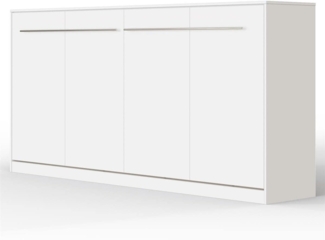 SMARTBett Schrankbett Standard 90x200 120x200 140x200 160x200, 41 FARBKOMBINATIONEN horizontal/quer oder vertikal/hochkant klappbar