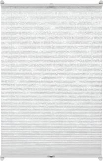 GARDINIA Plissee EASYFIX Plissee Ausbrenner-Stoff Flowers, Lichtschutz, ohne Bohren, verspannt, Klemmfix, in der Breite kürzbar