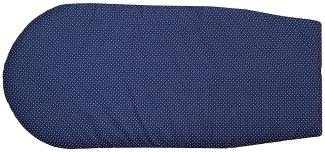 ULLENBOOM ® Einlage für Babynestchen 35x75 cm Blau (Made in EU) - Bequeme Polsterung Babynestchen (Cocoon), aus Baumwolle & Polyester, bis 30 °C waschbar