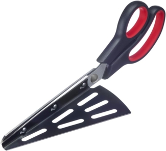 Westmark Pizzaschere Antonio – Pizza Schneider und Pizza Heber, cooles Küchengadget ideal für Pizza oder Flammkuchen – BPA frei, Edelstahl, PP, TPR