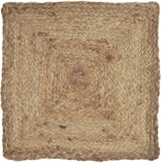 Platzmatte Tischmatte Tischset Platzset Natur Jute Quadratisch Laursen 65024-00